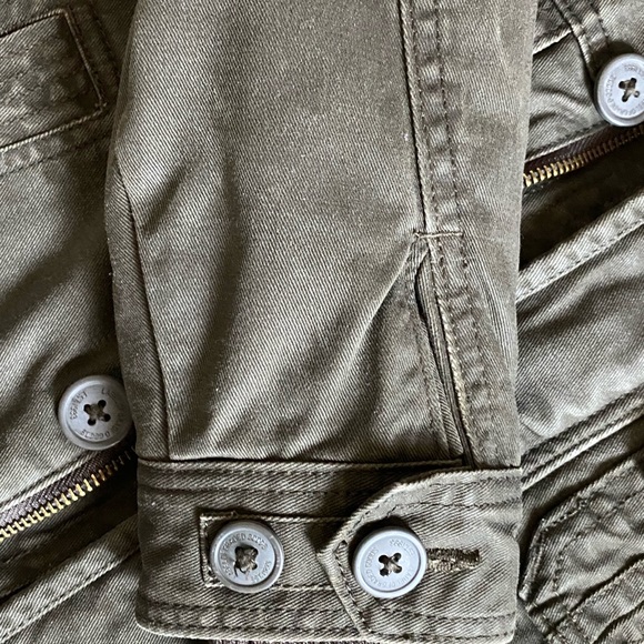 L.O.G.G boy size 2-3 yrs Military Style zipper & Button closure w/Pockets Jacket - Picture 6 of 15